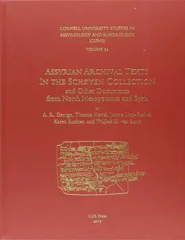 Assyrian Archival Texts In The Schoyen Collection