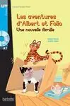 Albert Et Folio: Une Nouvelle Famille + Cd Audio Mp3