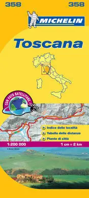 Mapa Local Toscana