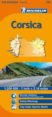 Mapa Regional Corsica