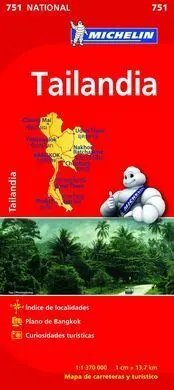 Mapa National Tailandia