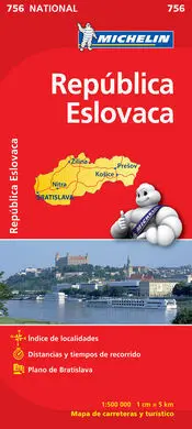 Mapa National República Eslovaca