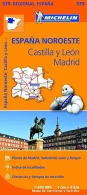 Mapa Regional Castilla y León, Madrid