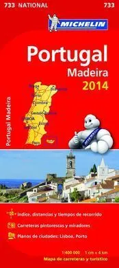 Mapa National Portugal