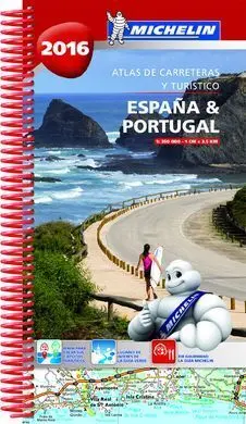 Atlas de Carreteras y Turístico España & Portugal (Formato A-4)