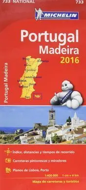 Mapa National Portugal