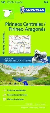 Mapa Zoom Pirineos Centrales / Pirineo Aragonés
