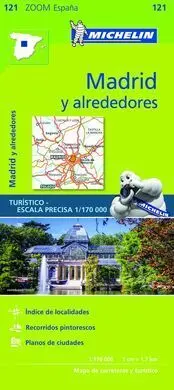 Mapa Zoom Madrid y Alrededores