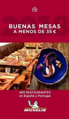 G. Michelin Buenas Mesas Menos 35 2018