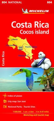 Mapa National Costa Rica 2018
