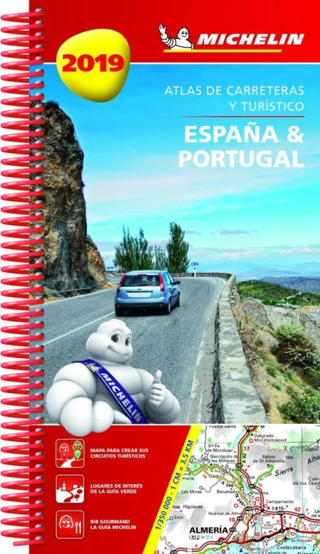 España & Portugal 2019 (Atlas de Carreteras y Turístico )