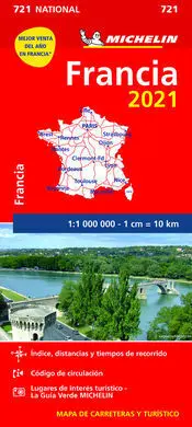 Mapa National Francia 2021
