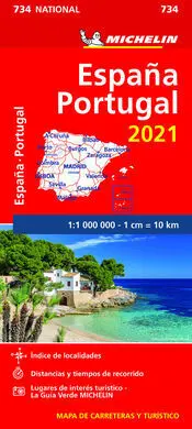 Mapa National España-Portugal 2021