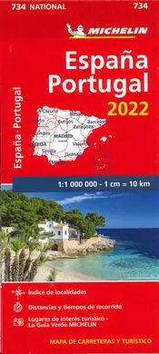 Mapa National España, Portugal Nº 734 (2022)