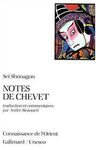 NOTES DE CHEVET