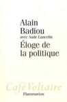 ELOGE DE LA POLITIQUE