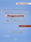 Communication Progressive Du Francais. Corrigés