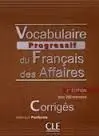 Corriges Vocabulaire Progressif Du Francais Des Affaire