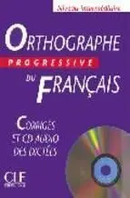 Orthographe Progressive Du Français Livre + Cd Intermediaire