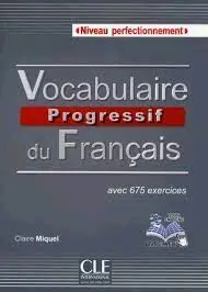 Vocabulaire Progressif Du Français - Livre Cd Audio - Niveau Perfectionnement