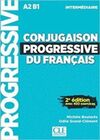 CONJUGAISON PROGRESSIVE DU FRANCAIS INTERMEDIARE LIVRE + CD