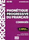 2 EDI. PHONETIQUE PROGRESSIVE DU FRANCAIS CORRIGES