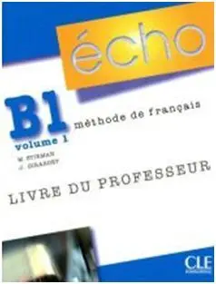 Echo B1 1 Profesor
