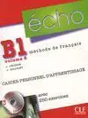 Echo B1 Vol 2 Cahier + Cd + Corriges