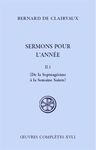 SERMONS POUR L'ANNÉE, II.1 (COLLECTION SOURCES CHRÉTIENNES - N° 567)