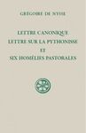 LETTRE CANONIQUE (SC 588)