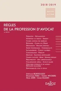 Règles de la Profession D'avocat 2018/2019