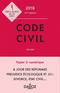 Code Civil 2018 Annoté
