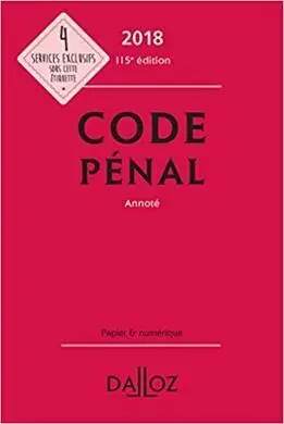 Code Pénal 2018 Annoté