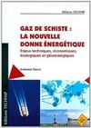 GAZ DE SCHISTE: LA NOUVELLE DONNE ÉNERGÉTIQUE
