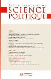Revue Française de Science Politique 65/1