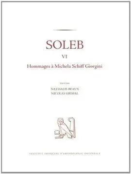 Soleb Vi. Hommages à Michela Schiff Giorgini