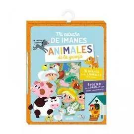 Estuche Imanes Animales Granja