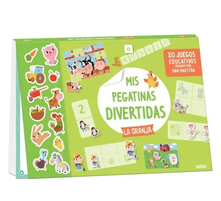 Pegatinas Divertidas la Granja. a