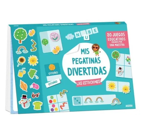 Pegatinas Divertidas Estaciones.