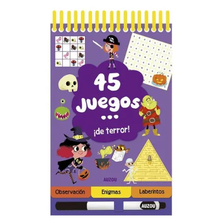 45 Juegos... ¡De Terror!. Auzou