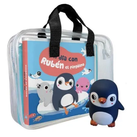 Libro Baño. Ruben el Pinguino. au