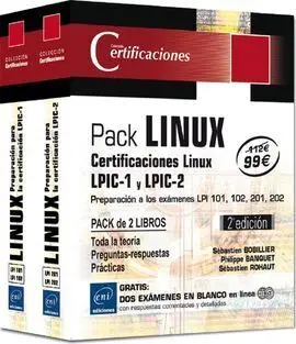 Pack Certificaciones Linux Lpic-1 y Lpic-2 (2 Vols)