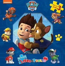 Paw Patrol Libro 3 Puzles Paw Patrol # Patrulla Ca