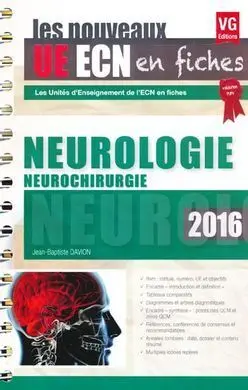 Neurologie : Neurochirurgie (Ue Ecn en Fiches)