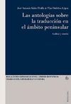 ANTOLOGÍAS SOBRE TRADUCCIÓN EN EL ÁMBITO PENINSULAR