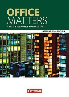 Matters International Edition - Office Matters A2/B1. Schülerbuch: English For o