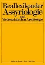 Reallexikon Der Assyriologie. Band 14-1/2