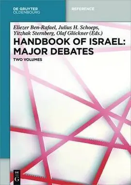 Handbook Of Israel: Major Debates
