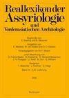 REALLEXIKON DER ASSYRIOLOGIE UND VORDERASIATISCHEN ARCHAOLOGIE 14. 5/6