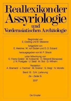 Reallexikon Der Assyriologie Und Vorderasiatischen Archaologie. Band 15 - 3/4